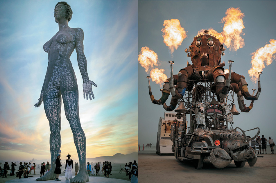 Burning Man』のアート作品約300点を網羅した写真集が発売 – FLOOR