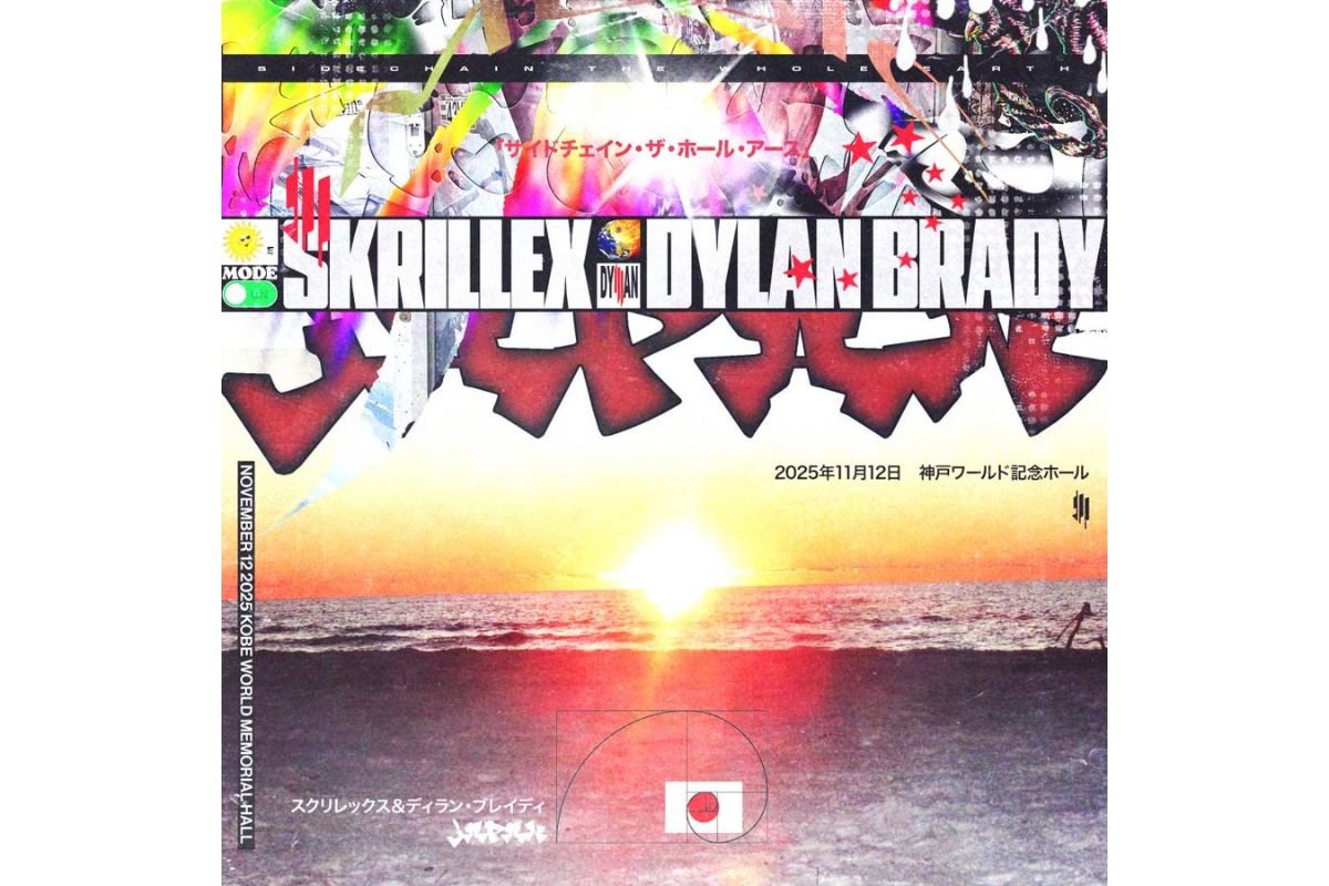 SkrillexがDylan Bradyとともに緊急来日！ 11/12（水）神戸ワールド